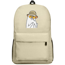 Apparel Ripndip Backpack SuperPack - Apparel Ripndip Cat Smoking And Wears Hat And Glasse Poster