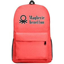 United Colors of Benetton Lauren Backpack SuperPack - United Colors of Benetton 1969 Logo