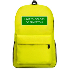 United Colors of Benetton Lauren Backpack SuperPack - United Colors of Benetton 1989 Logo