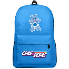 CareBears Grumpy Bear Backpack SuperPack - Grumpy Bear Blue Cloud Teasing