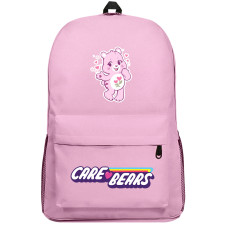 CareBears True Heart Bear Backpack SuperPack - True Heart Bear Pink Shy
