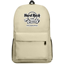 Hard Rock Cafe Backpack SuperPack - Hard Rock Cafe Live Music And Dining Logo