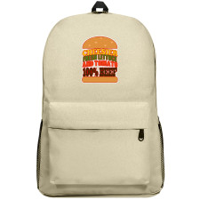 Mcdonald Backpack SuperPack - Mcdonald Poster Ad Red Background