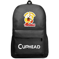 Cuphead Backpack SuperPack - Cuphead Here Comes Trouble Sticker Art