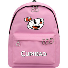 Cuphead Backpack SuperPack - Cuphead Smiling Sticker Art