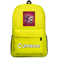 Cuphead Group Backpack SuperPack - Devil, Cuphead, Mugman Battle Over Soul Sticker Art