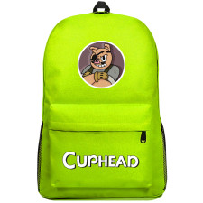 Cuphead Porkrind Backpack SuperPack - Porkrind Portrait Sticker Art