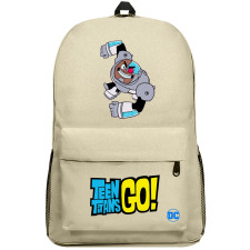 Teen Titans Go Cyborg Backpack SuperPack - Cyborg Cartoon Art