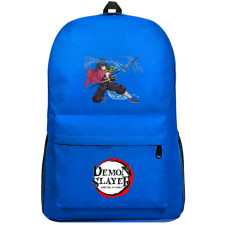 Demon Slayer Giyu Tomioka Backpack SuperPack - Giyu Tomioka Water Breathing