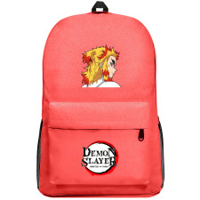 Demon Slayer Kyojuro Rengoku Backpack SuperPack - Kyojuro Rengoku Back Portrait