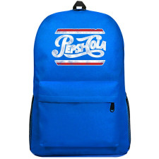 Pepsi Backpack SuperPack - Pepsi Logo 1950-1962 On Blue Background