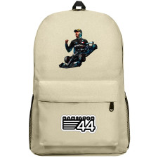 F1 Lewis Hamilton Backpack SuperPack - Mosaic Race Poster