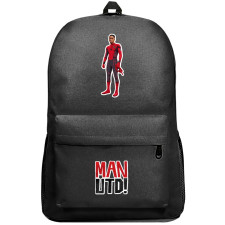 Aaron Wan-Bissaka Backpack SuperPack - Aaron Wan-Bissaka Manchester United Spiderman Sticker Art