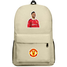 Casemiro Backpack SuperPack - Casemiro Manchester United Smiling Sticker Art