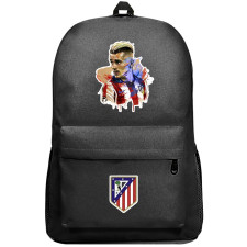 Antoine Griezmann Backpack SuperPack - Antoine Griezmann Atletico De Madrid Oil Paint Sticker Art