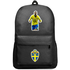 Zlatan Ibrahimovic Backpack SuperPack - Zlatan Ibrahimovic Sweden National Team Shouting Sticker Art