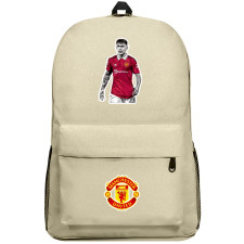 Lisandro Martinez Backpack SuperPack - Lisandro Martinez Manchester United Vector Illustration Sticker Art