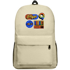 Google Backpack SuperPack - Google Retro Logo Designed By Rafael Serra Sticker