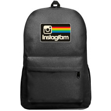Instagram Backpack SuperPack - Instagram Logo With Stripes Sticker