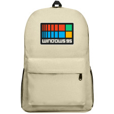 Microsoft Backpack SuperPack - Microsoft Logo Redesigned By Rafael Serra Sticker