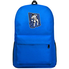 Nasa Backpack SuperPack - Nasa Tossed Into The Void Illustration Art On Black Background