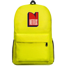 Netflix Backpack SuperPack - Netflix Logo Redesigned By Rafael Serra Sticker