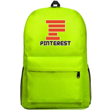 Pinterest Backpack SuperPack - Pinterest Retro Logo Sticker