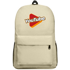 Youtube Backpack SuperPack - Youtube Retro Branding Design Logo Sticker