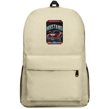 Ford Backpack SuperPack - Ford Mustang Classic 66 Embossed Sticker