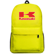 Kawasaki Backpack SuperPack - Kawasaki Logo Emblem Sticker