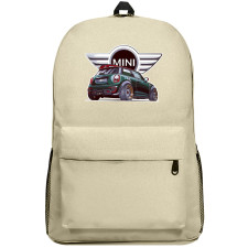 MINI Cooper Backpack SuperPack - MINI Cooper Green Back View Sticker