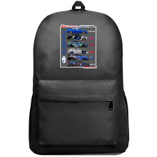 Subaru Backpack SuperPack - Subaru Team Racing Super Car Poster