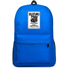 Suzuki Backpack SuperPack - Suzuki Jimmy Parking Only Old Poster