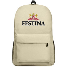 Famous Watch Brand Festina Backpack SuperPack - Festina Black Logo