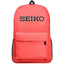 Famous Watch Brand Seiko Backpack SuperPack - Seiko Black Logo