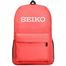 Famous Watch Brand Seiko Backpack SuperPack - Seiko White Logo
