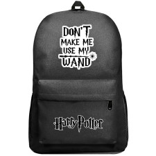 Harry Potter Backpack SuperPack - Don't Make Me Use My Wand Sticker Art