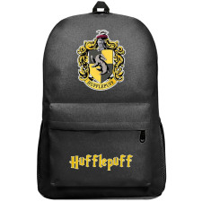 Harry Potter Backpack SuperPack - Hufflepuff Crest Sticker Art