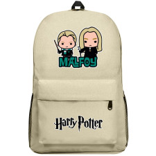 Harry Potter Backpack SuperPack - Lucius And Draco Malfoy Chibi Sticker Art