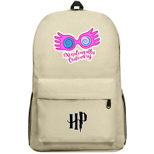 Harry Potter Luna Lovegood Backpack SuperPack - Luna Lovegood Glasses Exceptionally Ordinary Sticker Art