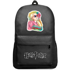 Harry Potter Luna Lovegood Backpack SuperPack - Luna Lovegood Quibbler Sticker Art