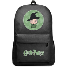 Harry Potter Minerva McGonagall Backpack SuperPack - Minerva McGonagall Chibi Cartoon Sticker Art