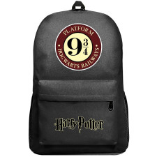 Harry Potter Backpack SuperPack - Platform 9 3/4 Hogwarts Railways Sticker Art