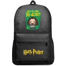 Harry Potter Sirius Black Backpack SuperPack - Sirius Black Wanted Chibi Cartoon Sticker Art