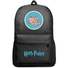 Harry Potter Backpack SuperPack - I Solemnly Swear That I Am Up To No Good Round Sticker Art