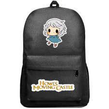 Howls Moving Castle Sophie Backpack SuperPack - Sophie Dancing Chibi Art