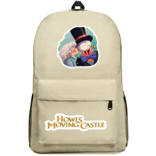 Howls Moving Castle Backpack SuperPack - Howls Moving Castle Sophie Kissing Turnip Head Sketch Art