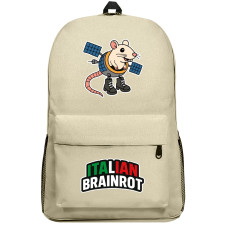 Italian Brainrot Cacasito Satelito Backpack SuperPack - Cacasito Satelito Characters Series Art