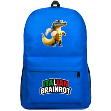 Italian Brainrot Crocodildo Penisini Backpack SuperPack - Crocodildo Penisini Characters Series Art