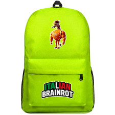 Italian Brainrot Ganganzelli Trulala Backpack SuperPack - Ganganzelli Trulala Characters Series Art